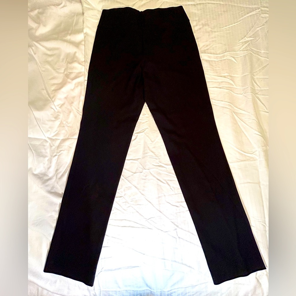 Nic and Zoe Wonderstretch Straight Pants - Black, Size 6